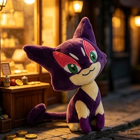 Cat or owl plush toy design 26100621551040 from Yangzhou manufacturer