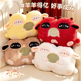 Plush cushion design 26100919475584 from Yangzhou manufacturer
