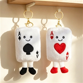 Plush key chain design 26101112552382 from Yangzhou manufacturer
