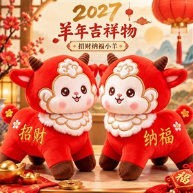 Sheep or lamb plush toy design 26093015465902 from Yangzhou manufacturer