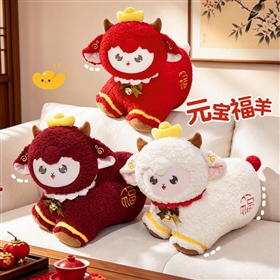 Sheep or lamb plush toy design 26093016232690 from Yangzhou manufacturer