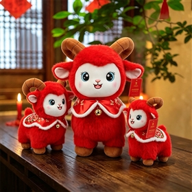 Sheep plush toy design from Yangzhou manufacturer