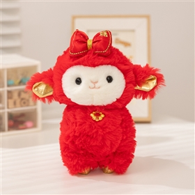 Sheep or lamb plush toy design 26100919234456 from Yangzhou manufacturer
