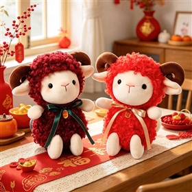 Sheep or lamb plush toy design 26101118073806 from Yangzhou manufacturer