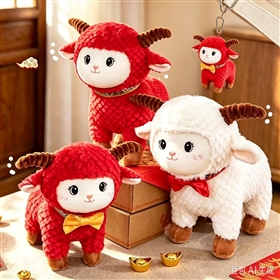 Sheep or lamb plush toy design 26101218035853 from Yangzhou manufacturer